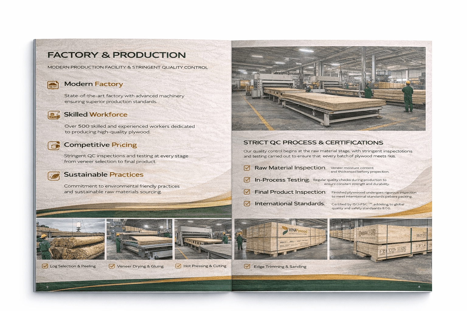 VINA Plywood manufacturing facility